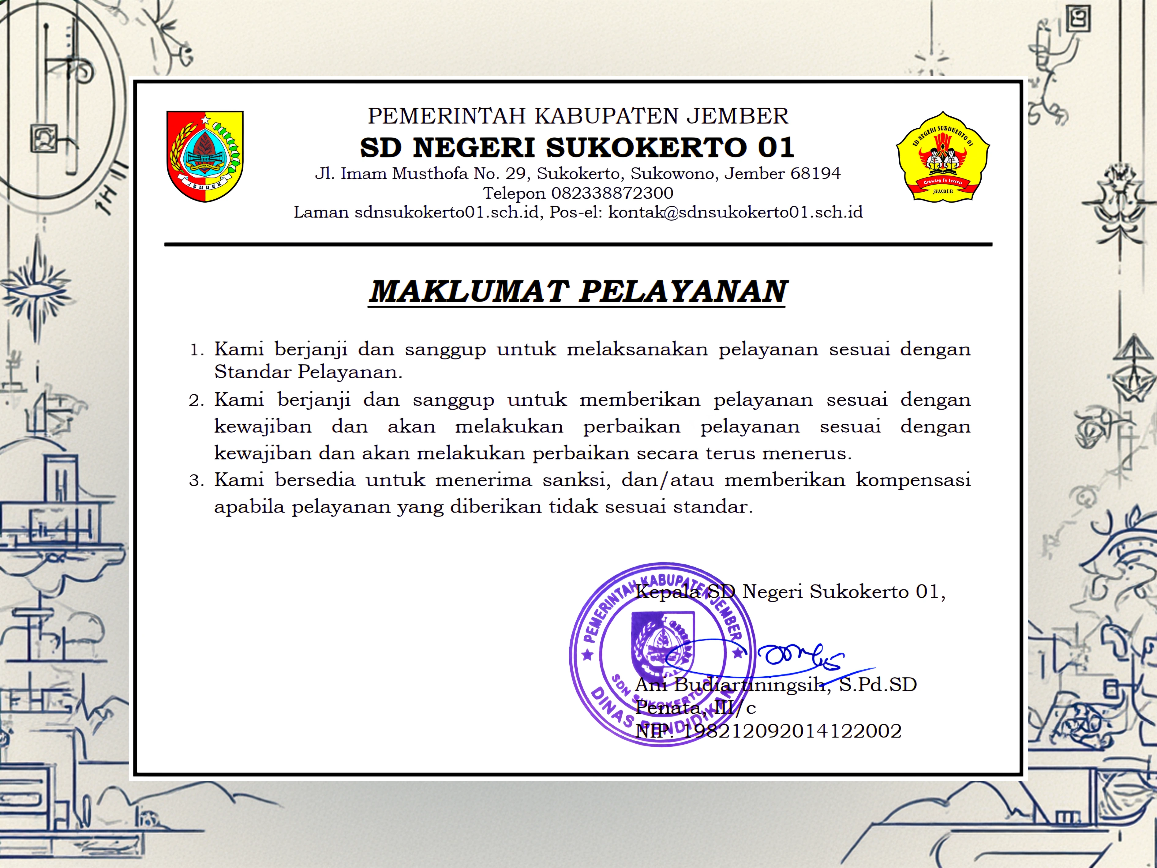 Maklumat Pelayanan